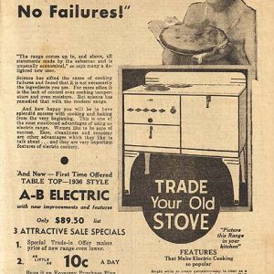 A-B Electric Ad 1936