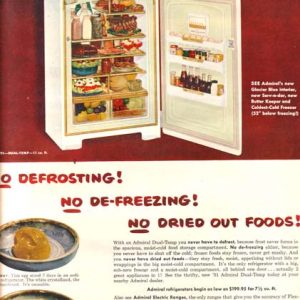 Admiral Refrigerator Ad May 1951