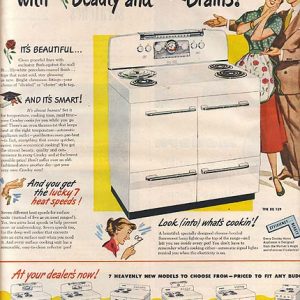 Crosley Electric Range Ad 1949
