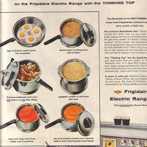 Frigidaire Electric Range Ad 1955
