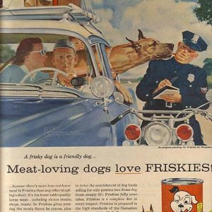 Friskies Ad 1956