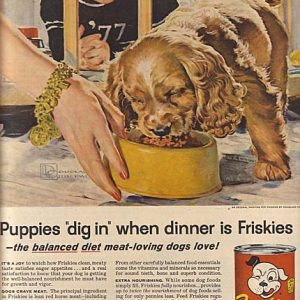 Friskies Ad 1957