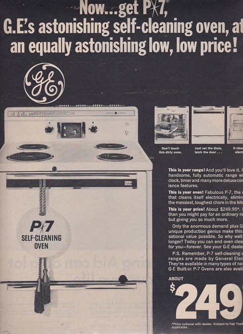 Vintage 1960 GE Automatic Electric Can Opener Many Colors Print Ad  Advertisement