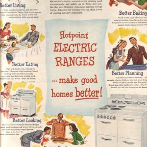 Hotpoint Electric Ranges Ad 1946