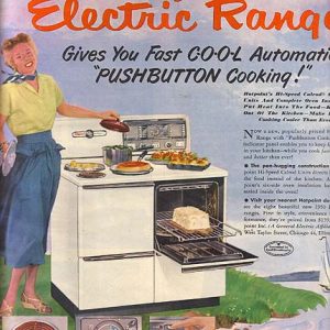 Hotpoint Electric Ranges Ad 1950