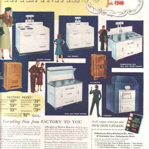 Kalamazoo Gas Ranges Ad 1939