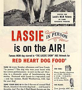 Lassie Ad 1947