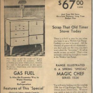 Magic Chef Ad 1936