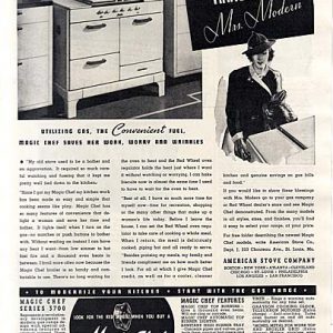 Magic Chef Ad 1937