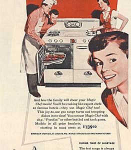 Magic Chef Ad 1951