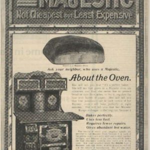 Majestic Oven Ad 1904