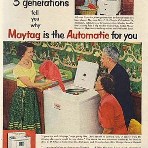 Maytag Ad 1952