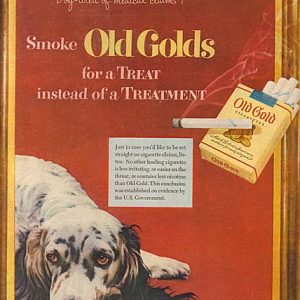 Old Gold Ad 1952