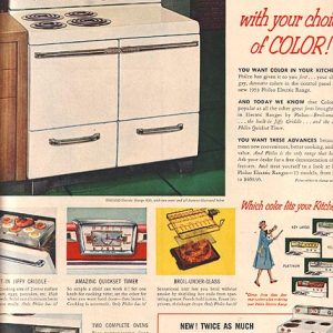 Philco Electric Range Ad 1953