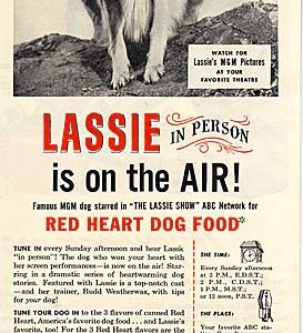 Red Heart Ad 1947