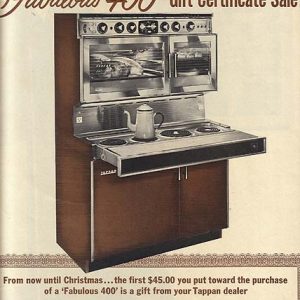 Tappan Fabulous 400 Oven Ad 1963