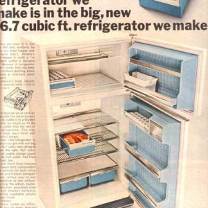 Amana Refrigerator Ad 1967