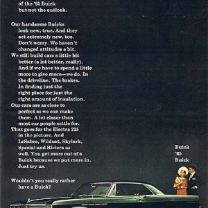 Buick Electra Ad October 1964