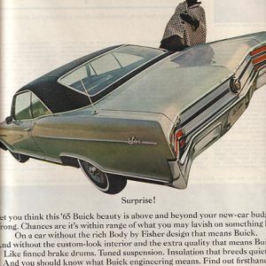 Buick LeSabre Ad October 1964