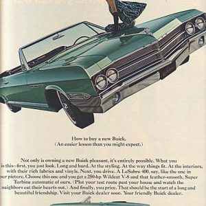 Buick LeSabre Convertible Ad 1965