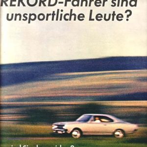 Buick Opel Ad 1967 German