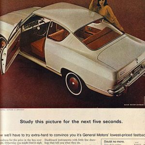 Buick Opel Ad April 1966