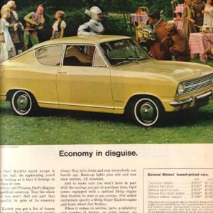 Buick Opel Kadett Sport Coupe Ad 1966