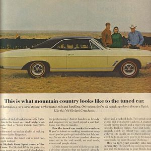 Buick Skylark Ad June 1966