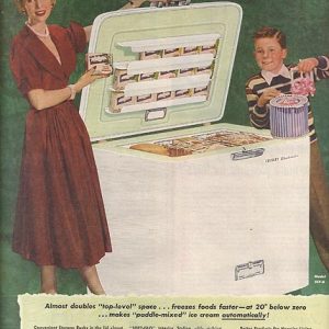 Crosley Freezer Ad 1951