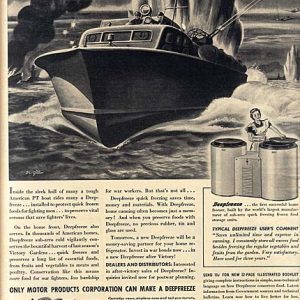 Deepfreeze Freezer Ad 1943