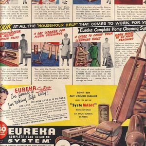 Eureka Vacuum Ad 1947