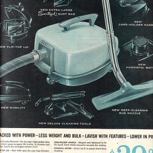 Eureka Vacuum Ad 1962