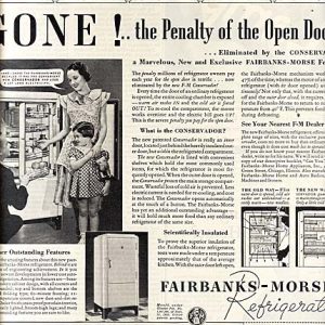 Fairbanks-Morse Refrigerator Ad 1935