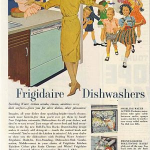 Frigidaire Dishwasher Ad 1960