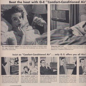 General Electric Air Conditioner Ad 1954