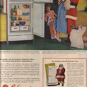 General Electric Refrigerator Ad 1947