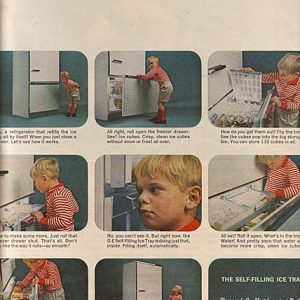 General Electric Refrigerator Ad 1963