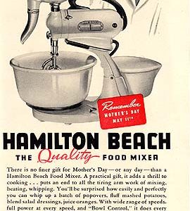 Hamilton Beach Mixer Ad 1941