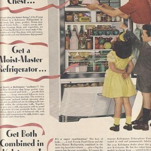 Kelvinator Refrigerator Ad March 1947