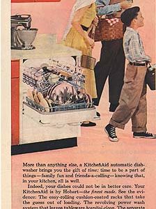 KitchenAid Dishwasher Ad 1957