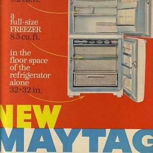 Maytag Refrigerator Ad 1956