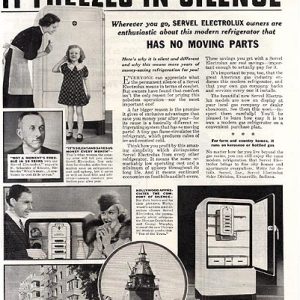 Servel Refrigerator Ad 1937