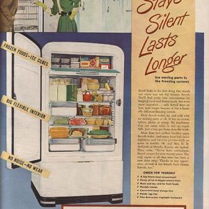 Servel Refrigerator Ad 1948