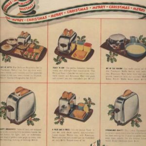 Toastmaster Toaster Ad 1940