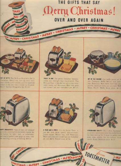 Toastmaster Toaster Ad 1940 - Vintage Ads and Stuff