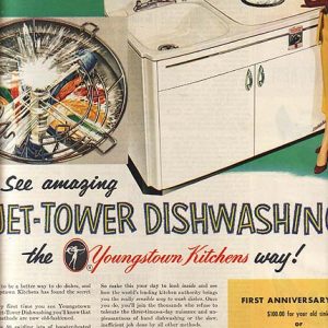 Youngstown Dishwasher Ad 1951