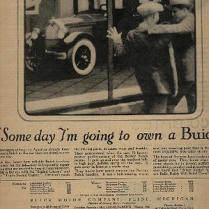 Buick Ad 1925