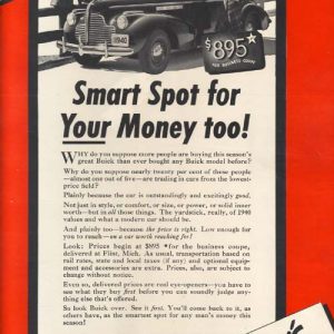 Buick Ad 1940