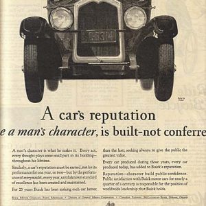 Buick Ad August 1927