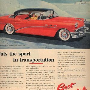 Buick Ad February 1956